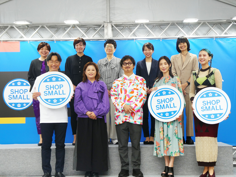 American Express受賞イベントでの集合写真