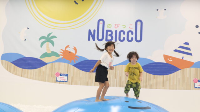 茨城・牛久市に屋内遊び場「のびっこ」