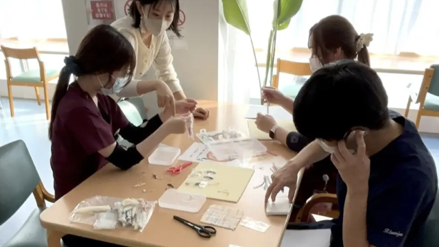 耳に穴を開けない「マイヤリング」制作